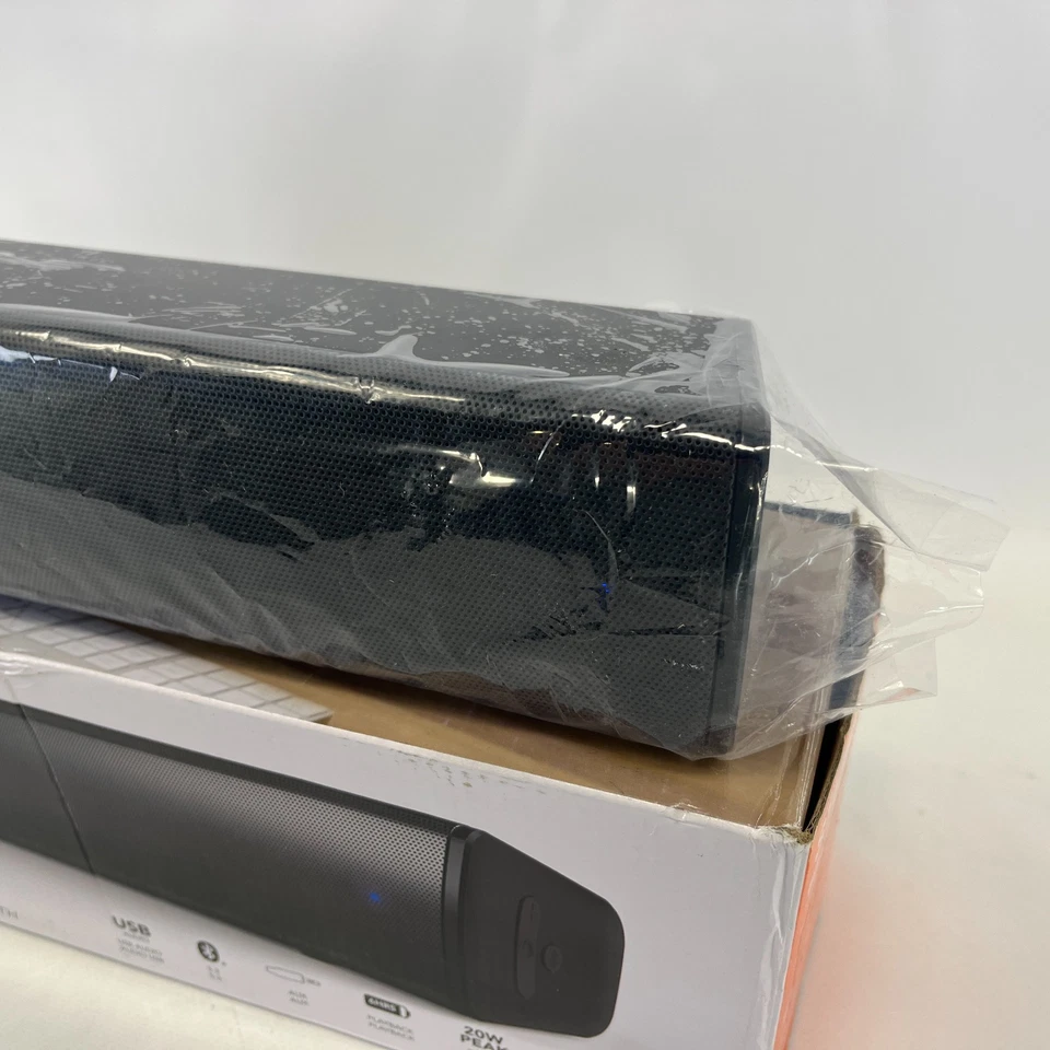 Creative Stage Air V2 Compact Under-Monitor Soundbar in Black 20W - Image 4 of 4