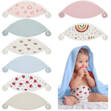 8 Pcs Baby Newborn Infant Belly Wrap Adjustable Muslin Comfort Cotton Umbilic