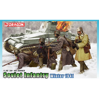 Soviet Infantry Winter 1941 Kit 1:35 Dragon Kit Figure Militari -D- Neues Modell