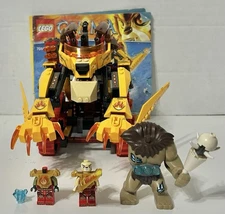 LEGO (70144) LEGENDS OF CHIMA: Laval's Fire Lion, See Description For Details