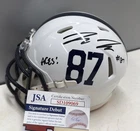 Pat Freiermuth Penn St. Lions Autographed Mini Helmet JSA COA