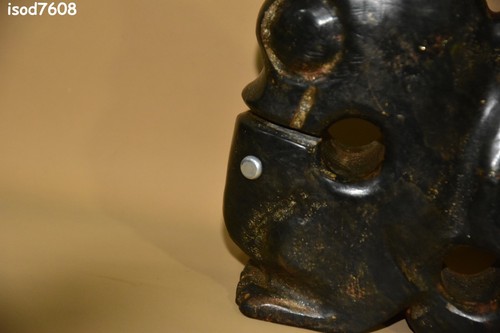 9,2"" La cultura de la montaña roja de China meteorito, escultura de dragón cerdo de jade - Imagen 7 de 10