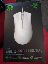 Brand New Razer Deathadder Essential White Edition Gaming Mouse.