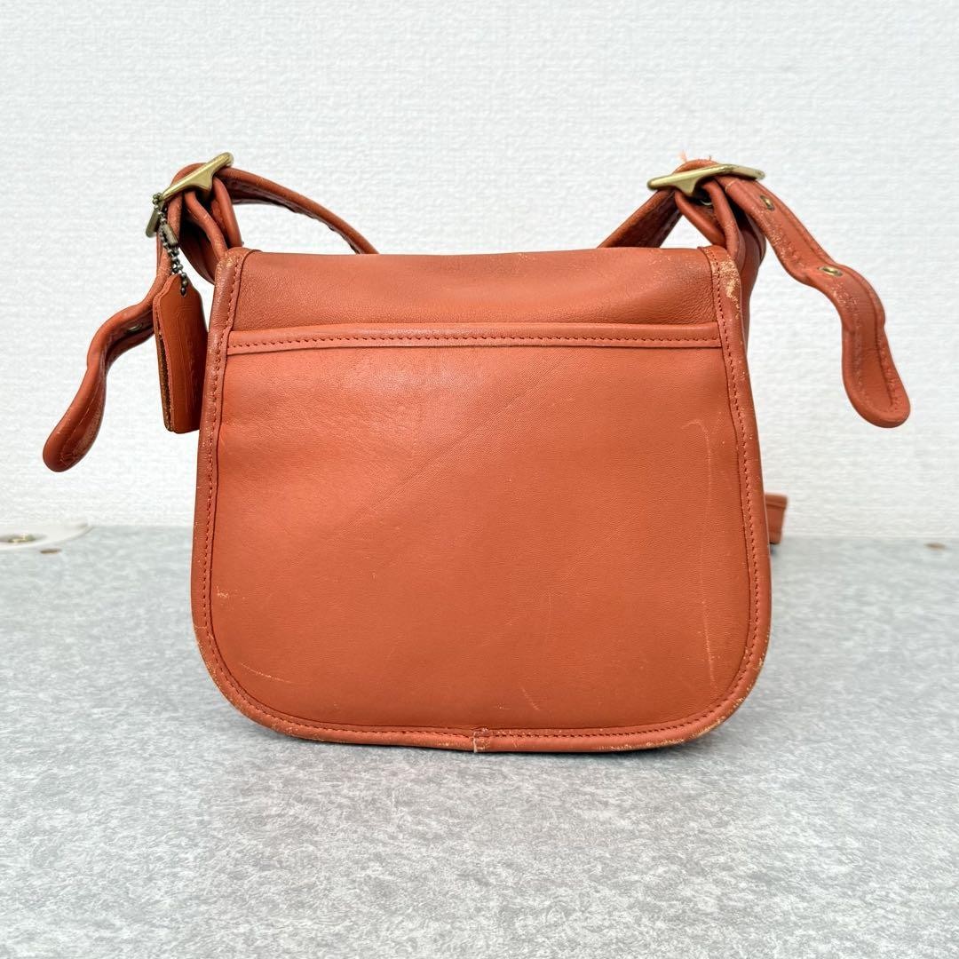Rare Vintage COACH Legacy Trail Small Flap Bag Orange