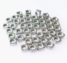 100pcs M3 Metric Square Nuts 188 304 Stainless Steel Fastener