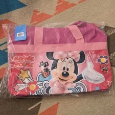 Minnie Mouse, Girl's Carry-On Duffle Bag 18" L x 10.5" H x 9.5" Depth. New