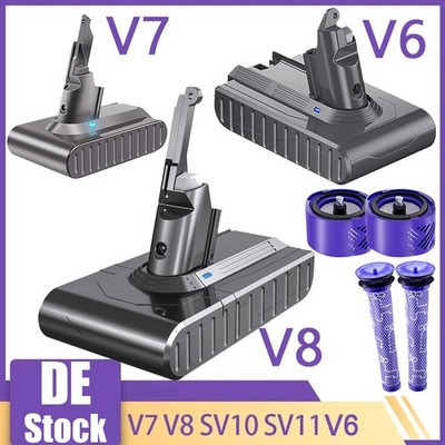 SONY 9000mAh Akku Für Dyson V8 V7 V6 V10 Ersatzakku SV10 Absolute Staubsauger GZ