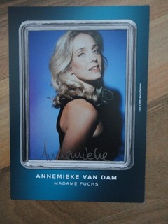 Autogrammkarte Musical Maria Theresia/ Annemieke van Dam Ronacher sign