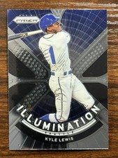 2021 Panini Prizm Baseball Kyle Lewis Seattle Mariners Illumination Insert #IL-8