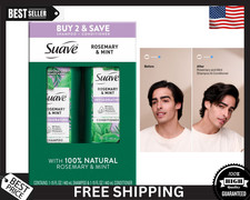 Suave Professionals Shampoo  Conditioner Set Rosemary Mint 18oz 2 Pack