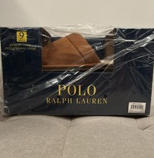 Polo Ralph Lauren Mens Scuff Klarence Slippers - Chestnut - Size 9 - NEW