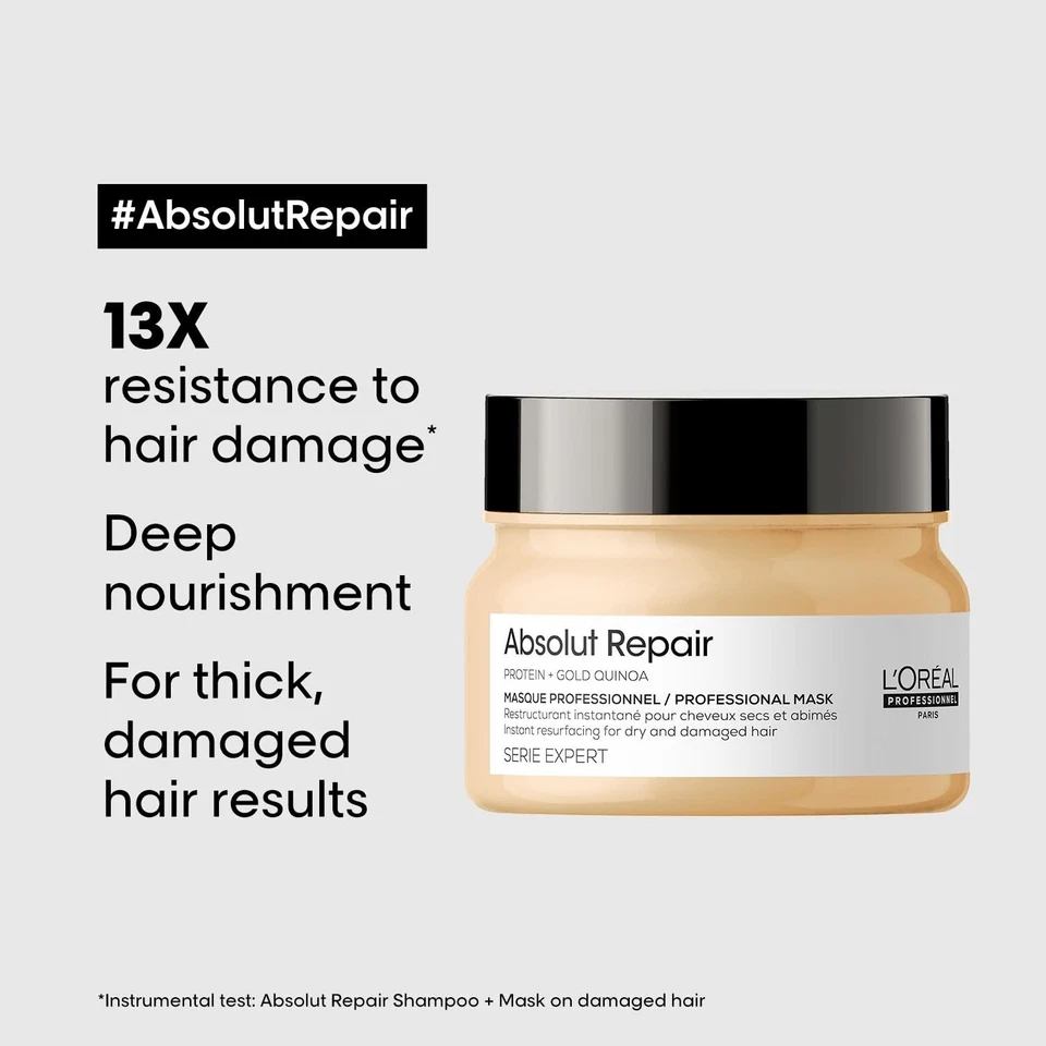 L'Oréal Professionnel Serie Expert Absolut Repair Mask 250gm - Image 3 of 4