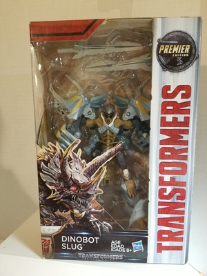 Transformers The Last Knight DinoBot Slug Premier Edition Deluxe Class NEW-