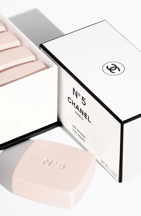 Chanel no 5 sales soap gift set