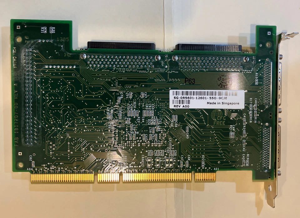 Adaptec ASC-39160 Ultra1160 SCSI Dual 68/50-Pin channel PCI-X Controller Card - Image 2 of 4