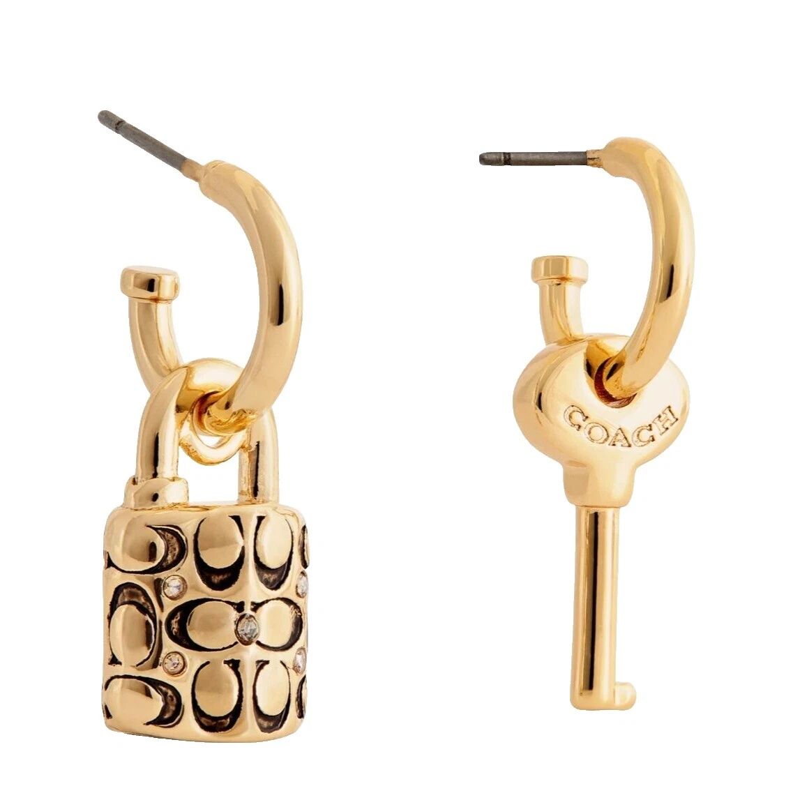 Pendientes de Moda de Latón de vidrio