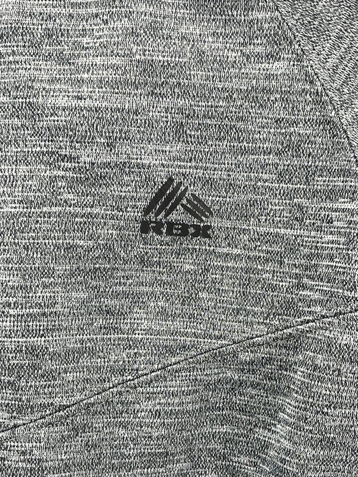 RBX Performance Zip Up Hoodie Jacket Womens Size Medium Gray Black Fast Shipping - Image 3 of 4