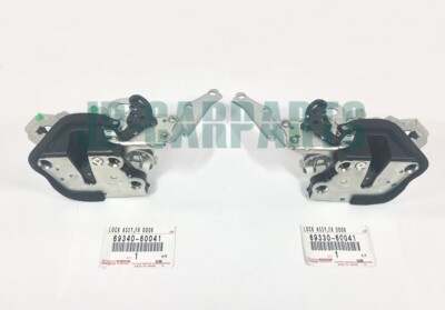 TOYOTA GENUINE RR DOOR LOCK ASSY RH LH 69340-60041 69330