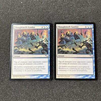Thoughtweft Gambit Magic The Gathering Mtg Shadowmoor Card 2