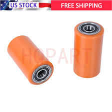 2x Load Wheel Kit Fits For Raymond Model 8410 Electric Pallet Jack Lift Truck