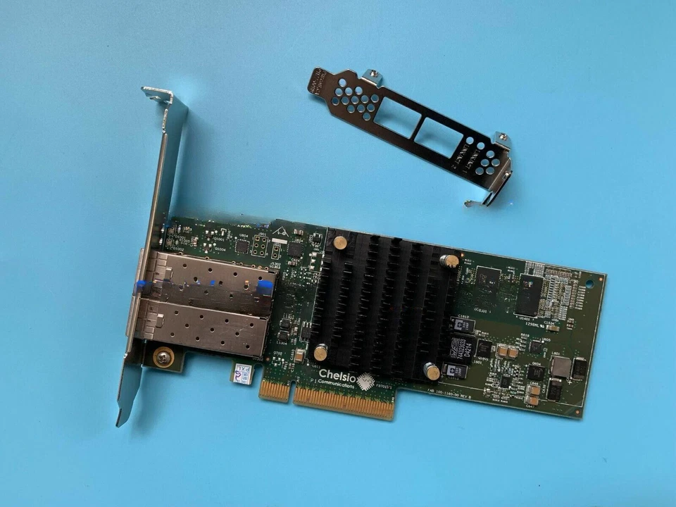 Chelsio Dual Port 10GbE T520-CR Ethernet Unified Wire Adapter - Image 3 of 4