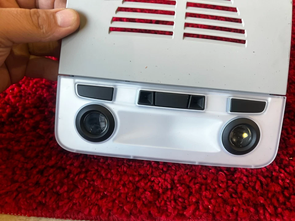 BMW E82 E90 E92 TRASERO CÚPULA LUZ DE LECTURA LÁMPARA GRIS OEM 118K/B Foto 2 de 4