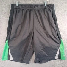 Layer 8 Mens Multicolor Shorts Size Large Drawstring Stretch Athletic Workout