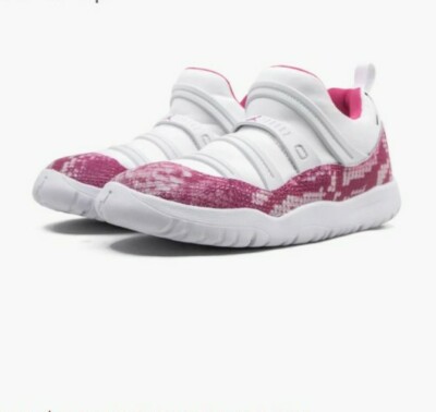jordan retro 11 little flex pink snakeskin