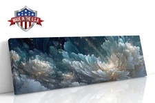 The Blooming Silence Abstract Canvas Print for Home Decor, Wall Decor Art Poster