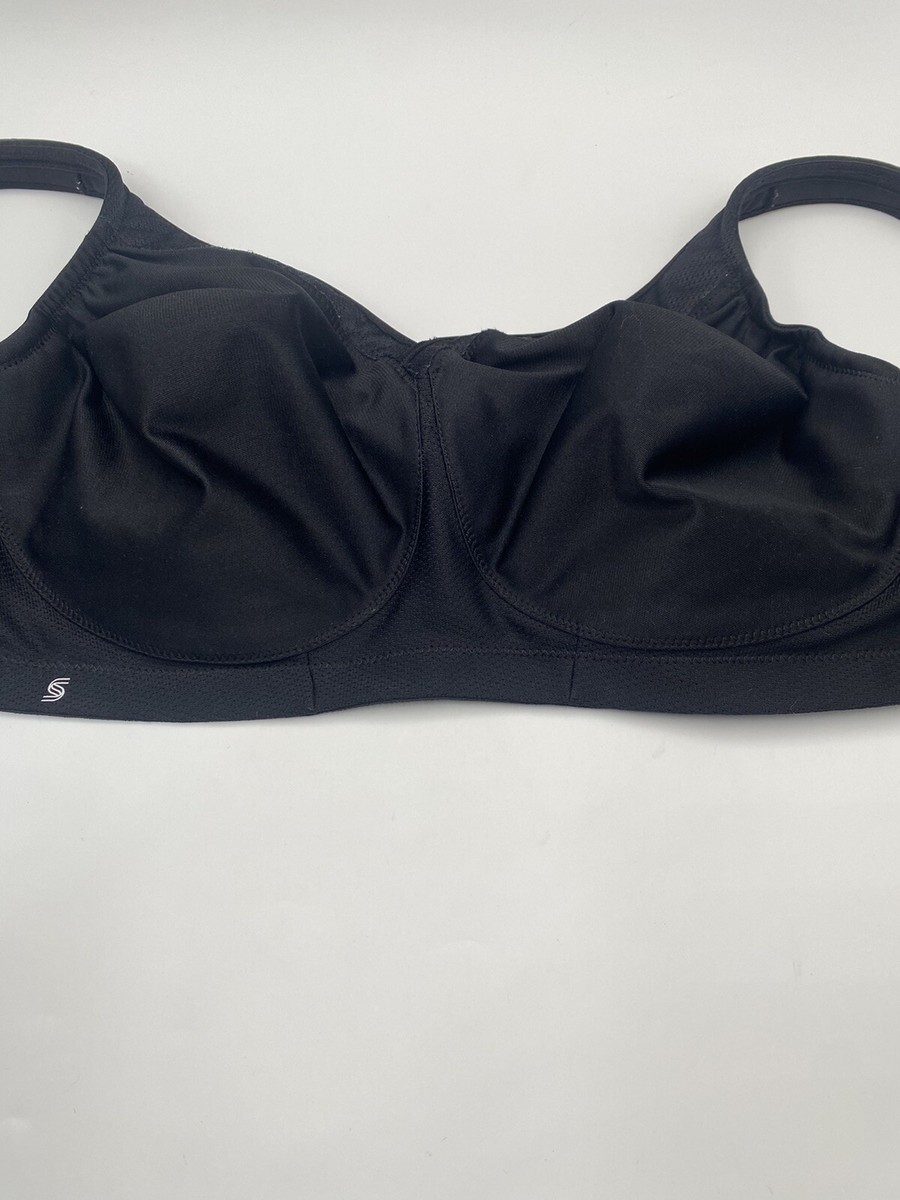 GLAMORISE Magic Lift Size 36 G Black Full Figure Wireless Sports