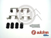 Autofren Seinsa D42922A ZubehÖRsatz, Scheibenbremsbelag Vorderachse FÜR Honda