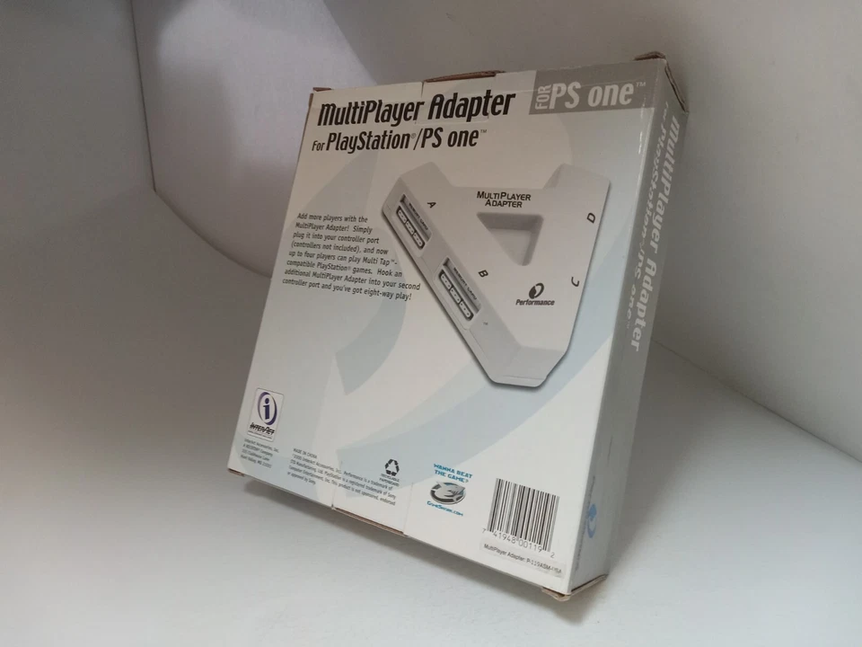 NEW 4 Player Multiplayer Multi Tap Adapter for Playstation 1 PS1 PSone #YY10 - Image 2 of 4