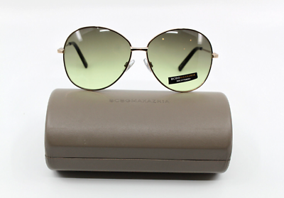 BCBGMAXAZRIA Green Sunglasses A4 Brand NEW BCBG Max Azria Gold Green Sunglasses with Case  main image 2