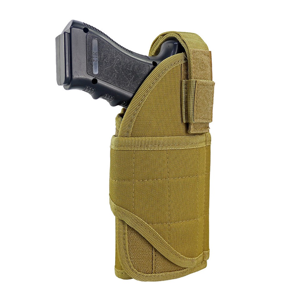 M-TAC Pistol Holster Right Handed Adjustable Strap MOLLE Interface Olive