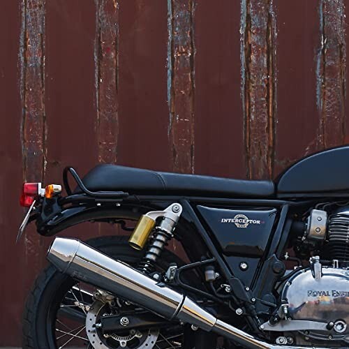 Royal Enfield Touring Dual Seat Black For 650 Interceptor - Picture 5 of 6