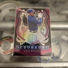 2020 Panini Chronicles - Crusade Purple Mojo #17 Kris Bryant /75