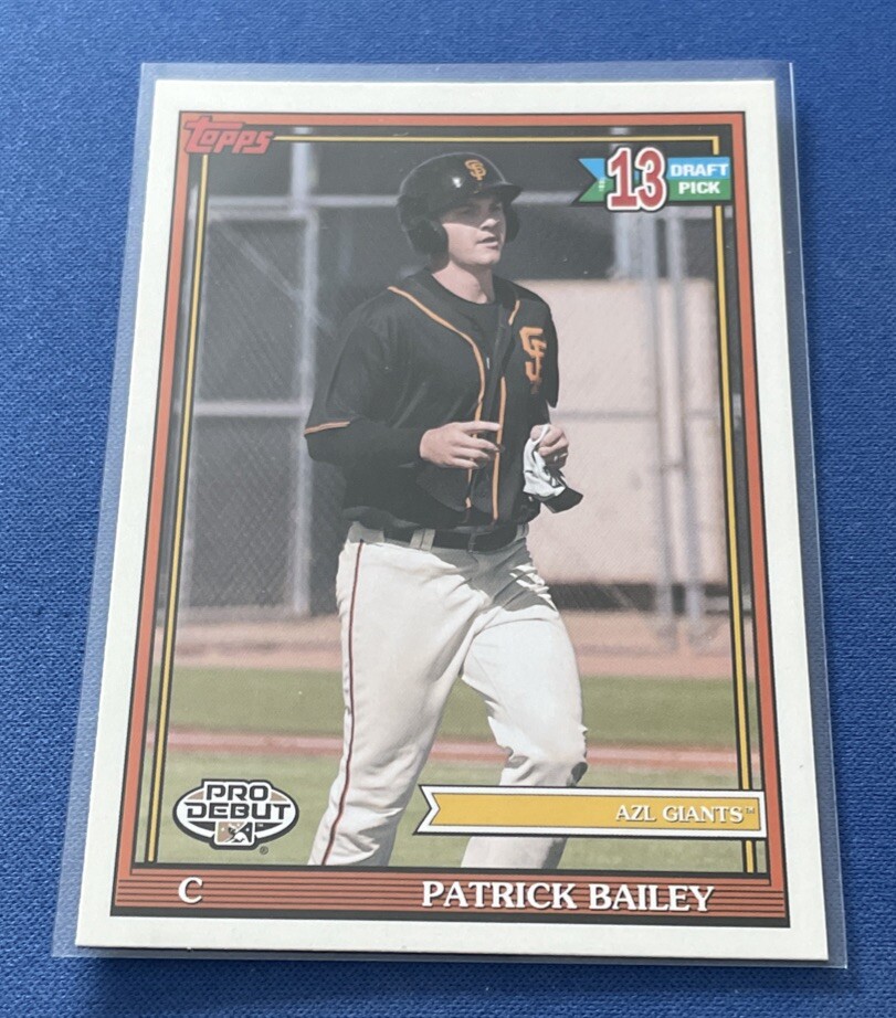 2021 Topps Pro Debut #PD-162 Patrick Bailey AZL Giants