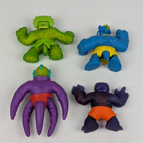 Goo Jit Zu 4 x Figures Moose Redback Tyro Tritops Orbitox Galaxy Attack Dino - Picture 7 of 8