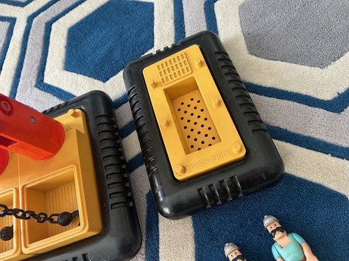 Fisher Price OFFSHORE CARGO Set Vintage 1979 Husky Helfer Kraniche Figuren 945 - Bild 8 von 11