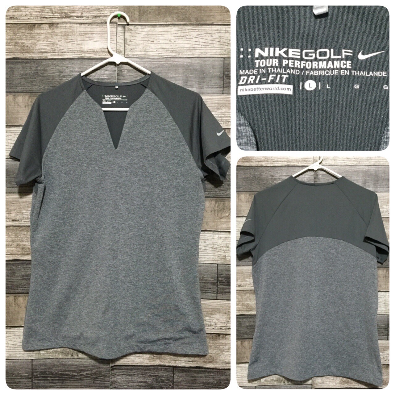 Nike Performance T Shirt Nike Grigio Nike Golf Tour Performance T