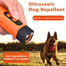 Ultrasonic Dog Bark Deterrent Behavior Corrector Stop Barking/Jumping Flashlight