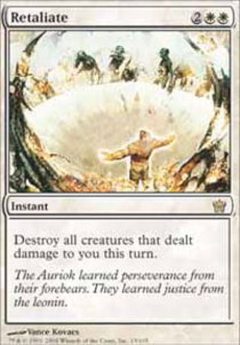 MTG - Retaliate - Fifth Dawn - NM, English Magic FLAT RATE SHIP