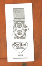 ROLLEI PRICE LIST, 1966/15182