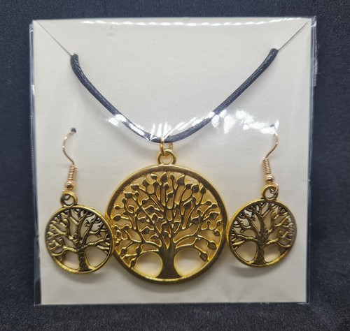 Parure collana e orecchini ALBERO DELLA VITA - Foto 2 di 2