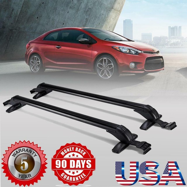 For Kia Forte 20102016 Top Roof Rack Cross Bar Cargo Carrier w/ Anti