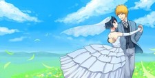 Anime ichiruki kuchiki rukia kurosaki ichigo Stitched Gaming Mat Desk
