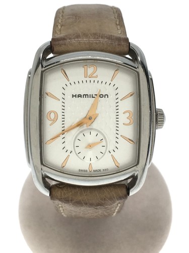 Hamilton H124510 Swiss Made Sapphire Crystal WR5ATM 7.25Ps White Quartz  Watch | eBay