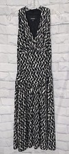 Nine West Women's Black & White Dress Size 8 RN#54050 