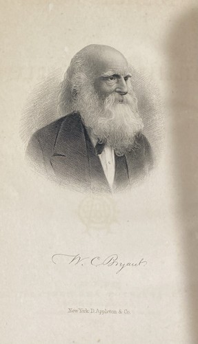 Pre Owned Vintage Bryant’s Poems Hardcover Book 1887 Household Edition Signed - Picture 5 of 6
