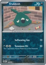 Pokemon - Trubbish 116/182  - Reverse Holo - Paradox Rift  - NM/M